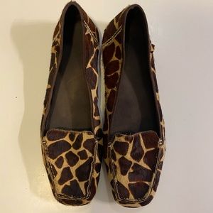 Bernardo Leopard Loafers